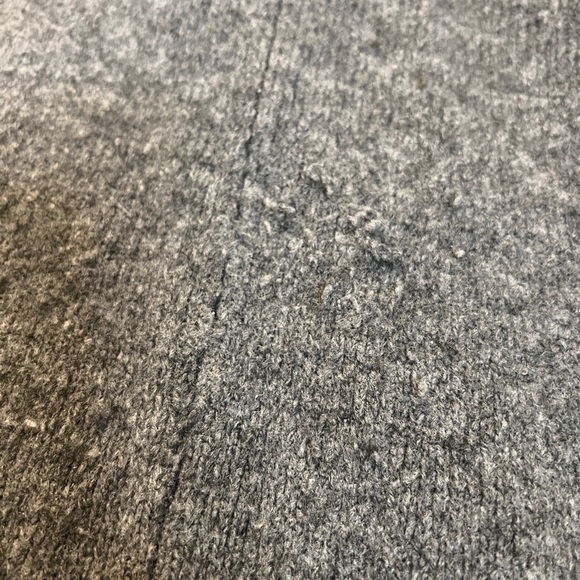 Theory gray Wool yak blend open front cardigan jacket small - Picture 12 of 13